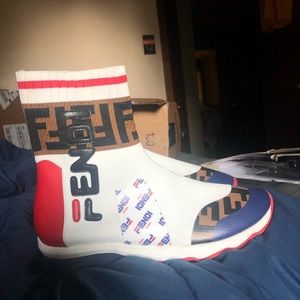 Fendi fila sock runners